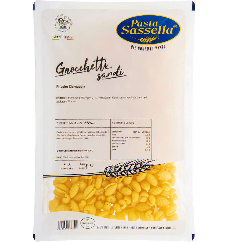 Pasta Sassella, GNOCCHETTI SARDI