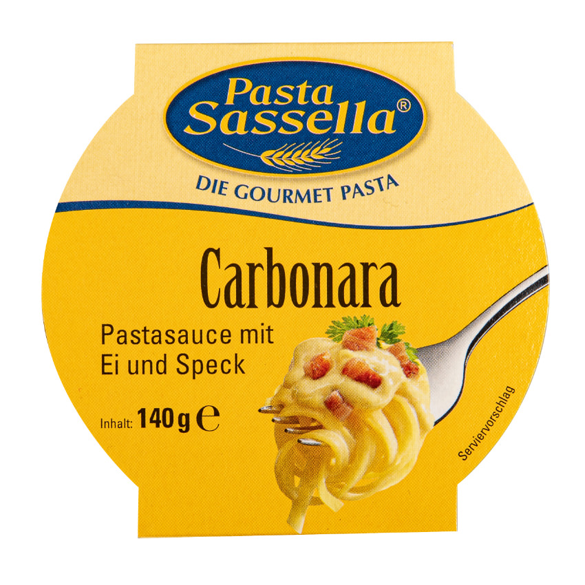 Pasta Sassella, CARBONARA